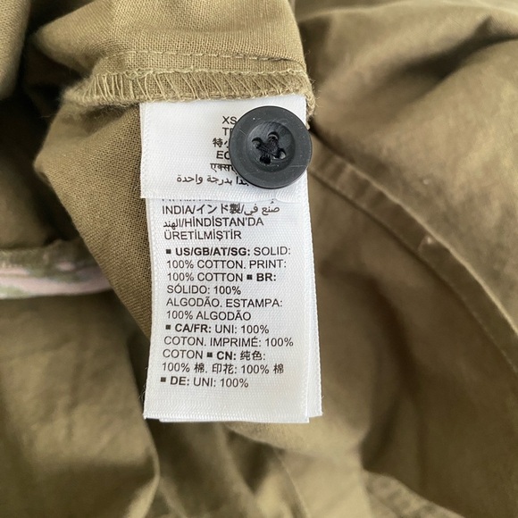 Making The Cut Gary Self Tie Dress Faded Army Royal Blue NWT Size XS - Picture 10 of 11